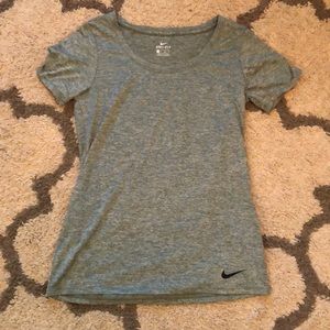 Nike green athletic shirt